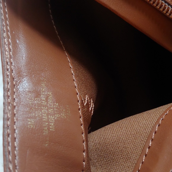 Liz Claiborne Memory Foam Ankle Boots Camel Tan Size 9 NWT - Picture 11 of 12